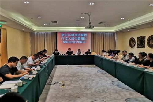 德宏州耕地質(zhì)量提升技術(shù)培訓(xùn)暨薇甘菊防治技術(shù)培訓(xùn)會(huì)在瑞麗市召開(kāi)