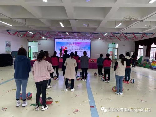技能提升 培訓先行 滿莊鎮(zhèn)中心幼兒園花樣籃球技能培訓