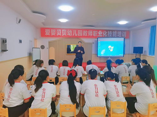 榮縣愛嬰貝貝幼兒園舉行教師職業(yè)化技能培訓(xùn)